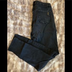 Boho Skinny Jeans - Black